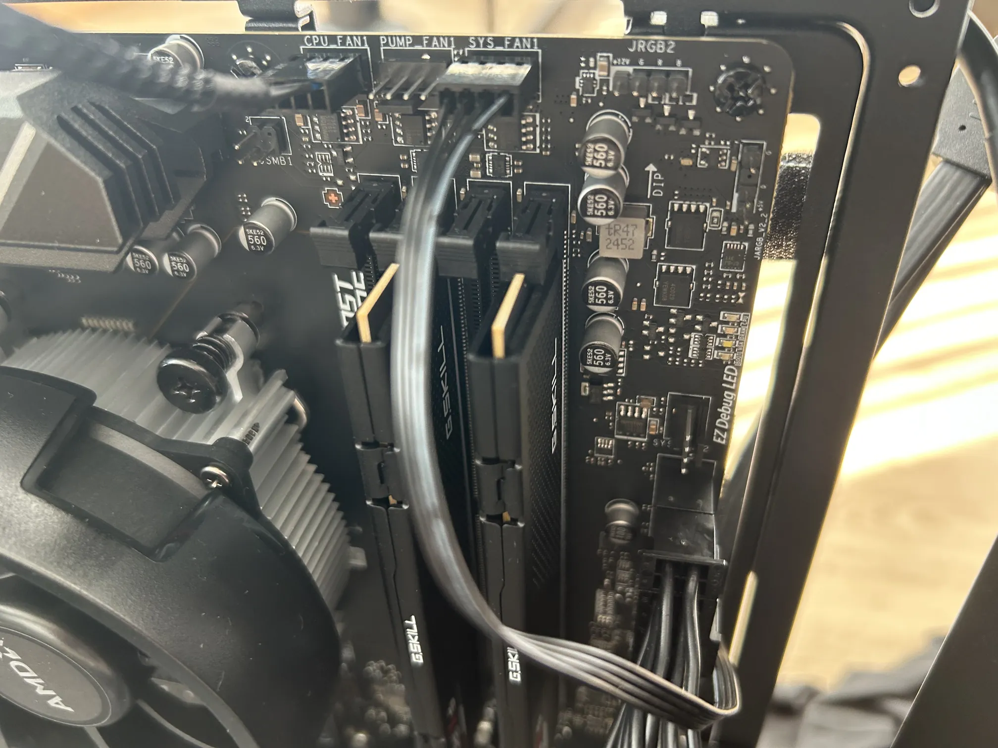 Top-Right Power Connectors