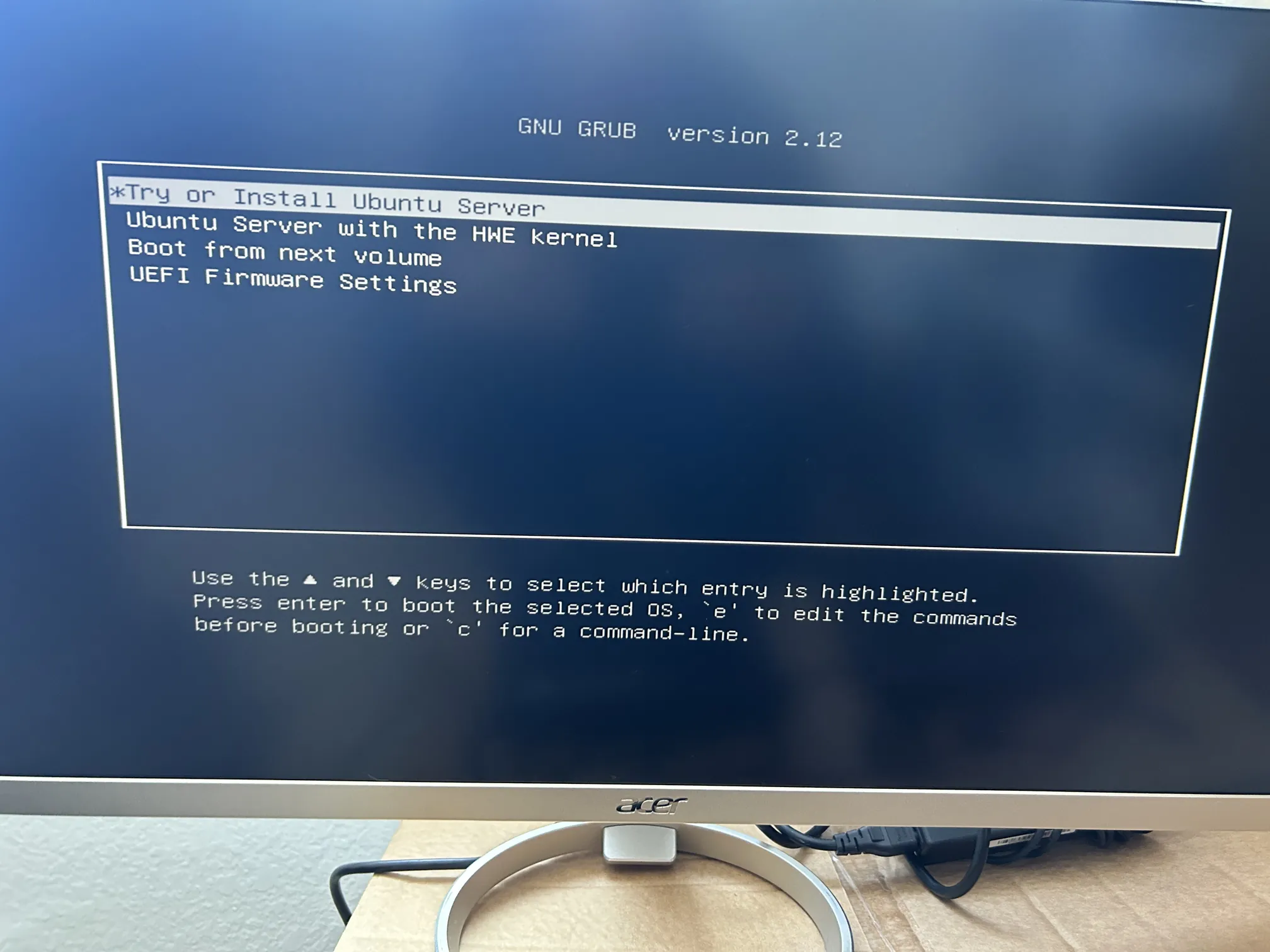 BIOS Setup